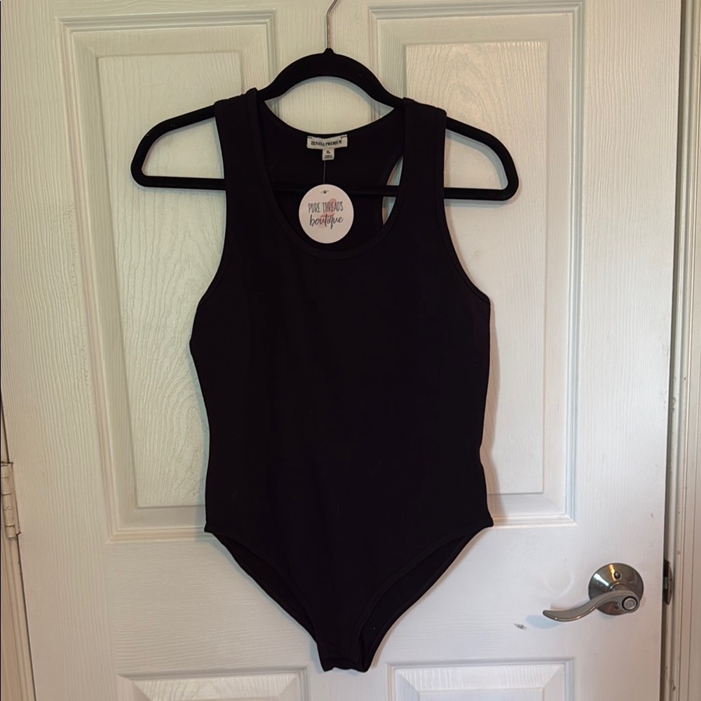 Black Bodysuit One Piece